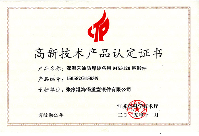 研发成果大证书